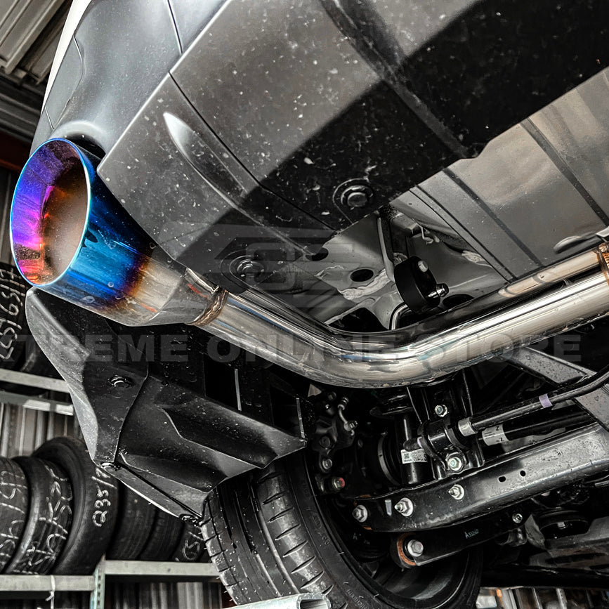 2022-Up Toyota GR86 Subaru BRZ Cat Back Dual Tips Exhaust Kit