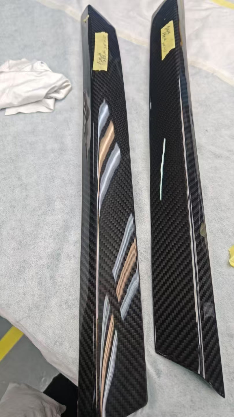 Actual outlet unit SPOILER-428-BKCF-C-1 - the pair as received