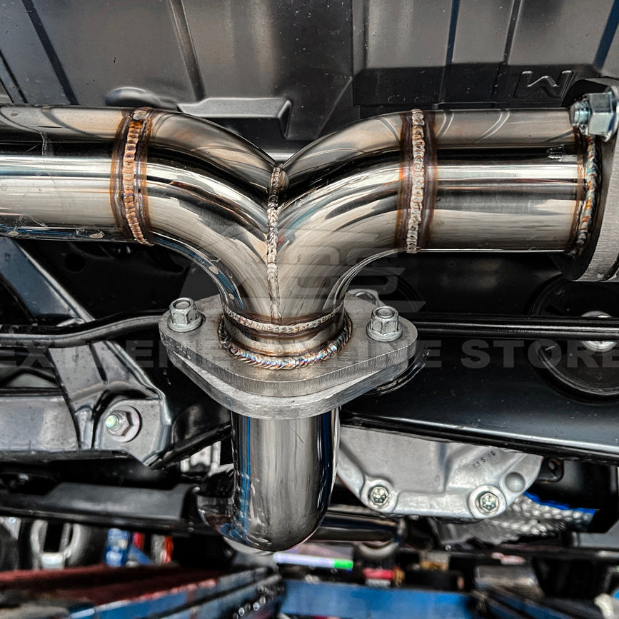 2022-Up Toyota GR86 Subaru BRZ Cat Back Dual Tips Exhaust Kit