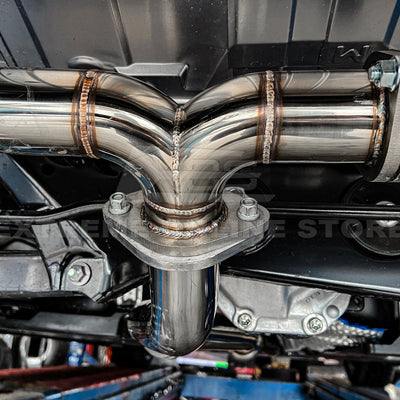 2022-Up Toyota GR86 Subaru BRZ Cat Back Dual Tips Exhaust Kit