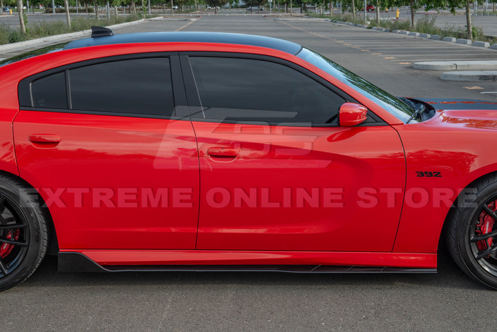 2015-Up Dodge Charger SRT Performance Front Splitter &amp; Rocker Panel