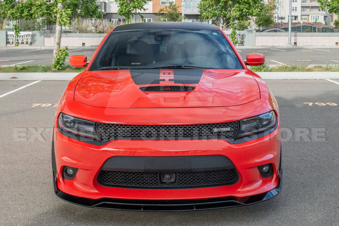 2015-Up Dodge Charger SRT Performance Front Splitter &amp; Rocker Panel