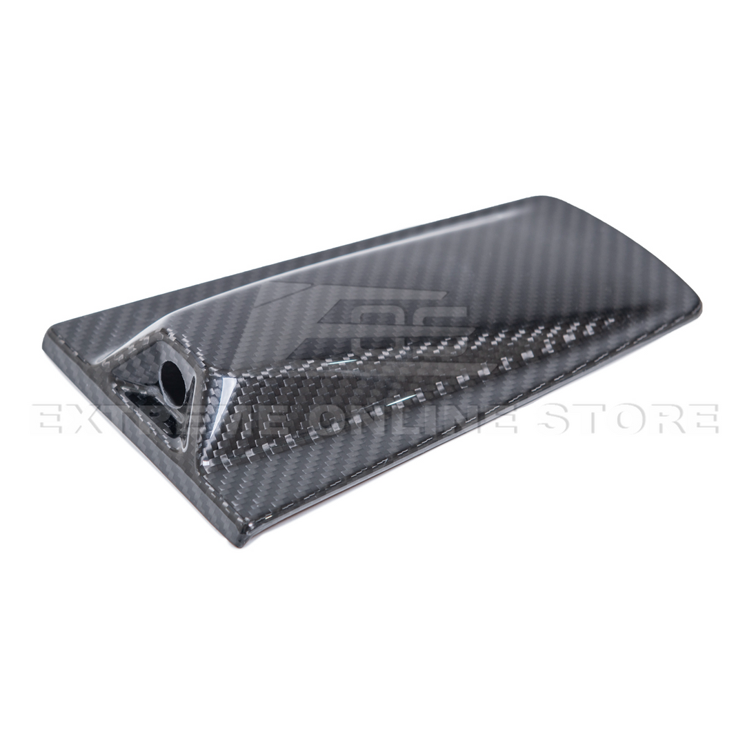 Corvette C8 Convertible DRY CARBON FIBER Rear Decklid Camera Cover
