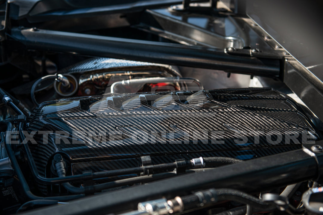 Corvette C8 Coupe Engine Cover W/ Bay Panel Insert