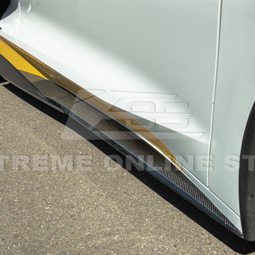 Chevrolet Corvette C8 DRY CARBON FIBER 5VM Side Skirts