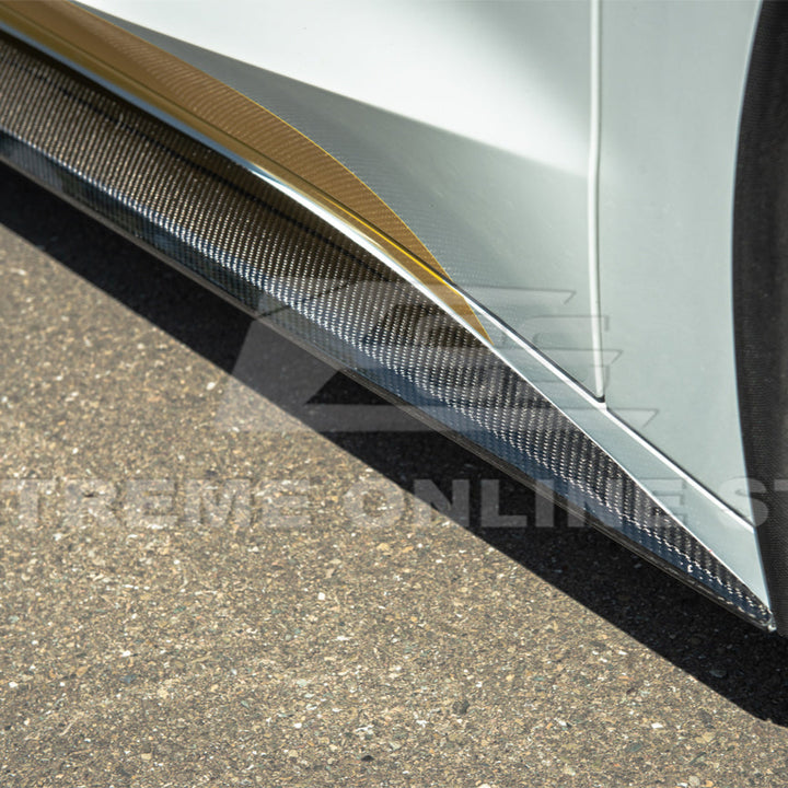 Chevrolet Corvette C8 DRY CARBON FIBER 5VM Side Skirts