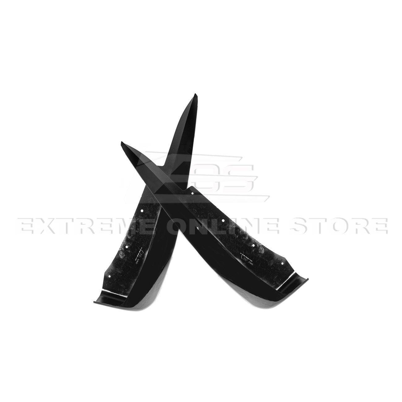 Chevrolet Corvette C6 Base Front & Rear Splash Guards Mud Flaps