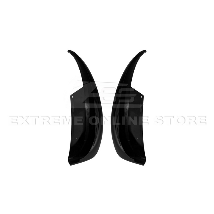 Chevrolet Corvette C6 Base Rear Splash Guards Mud Flaps