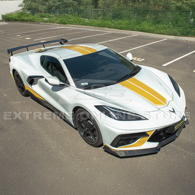 Corvette C8 5VM Front Splitter (2-Piece Version) & Side Skirts