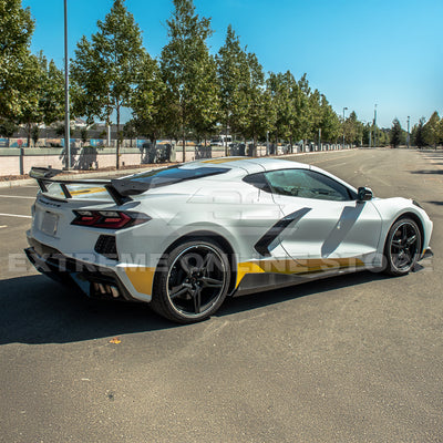 Corvette C8 5VM Front Splitter (2-Piece Version) & Side Skirts
