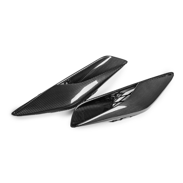 Corvette C7 DRY CARBON FIBER Rear Quarter Intake Vents