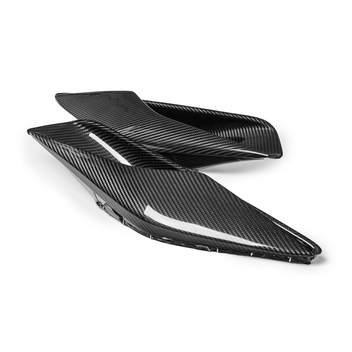 Corvette C7 DRY CARBON FIBER Rear Quarter Intake Vents