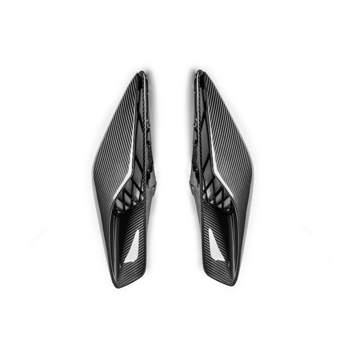 Corvette C7 DRY CARBON FIBER Rear Quarter Intake Vents