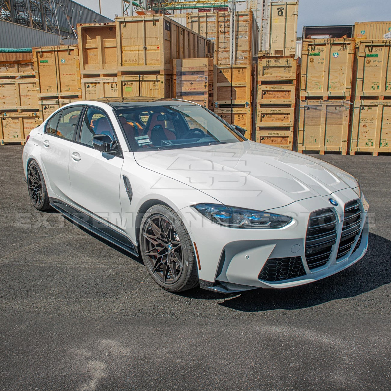2021-Up BMW G80 M3 Carbon Fiber Side Skirts
