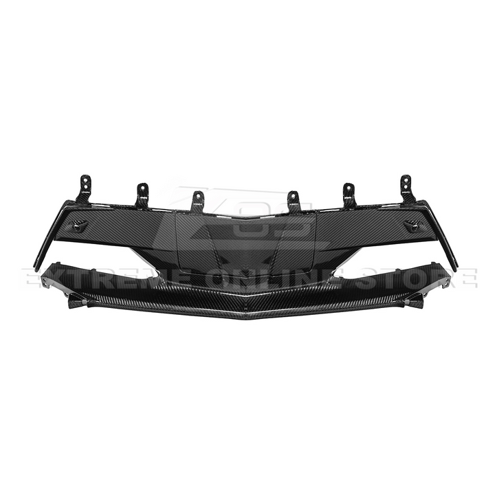 Chevrolet Corvette C8 DRY CARBON FIBER Fascia Panel Grille Cover