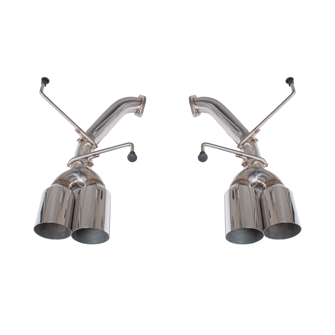 2022-Up Subaru WRX | Axle Back Muffler Delete Single Wall 4" Quad Tips Exhaust