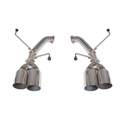 2022-Up Subaru WRX | Axle Back Muffler Delete Single Wall 4" Quad Tips Exhaust
