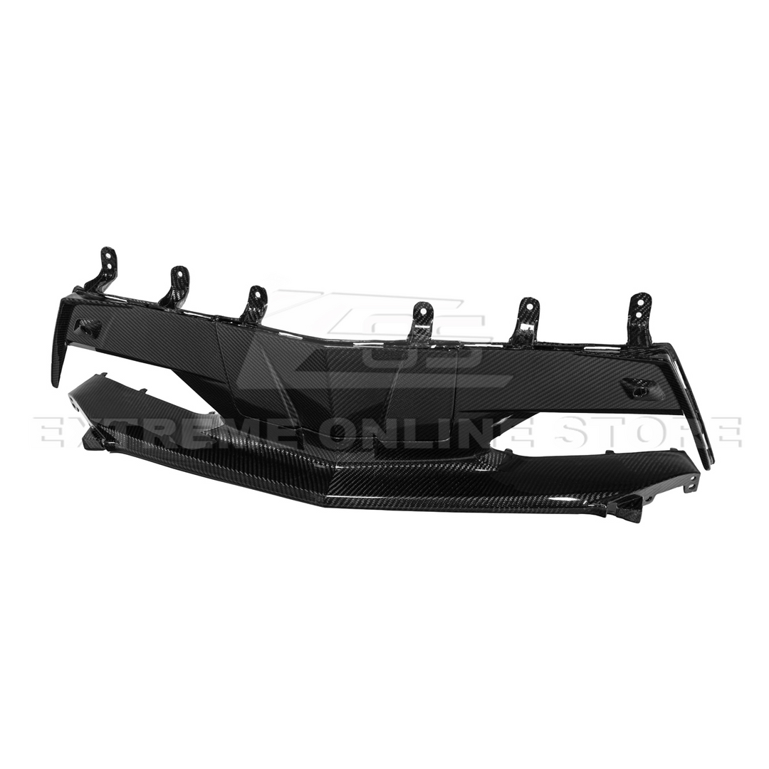 Chevrolet Corvette C8 DRY CARBON FIBER Fascia Panel Grille Cover