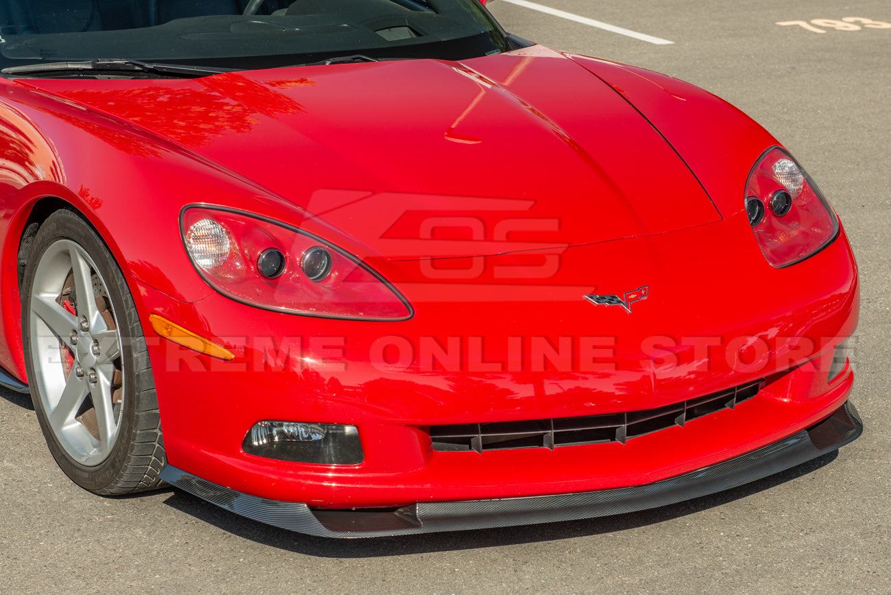 Corvette C6 Base Model ZR1 Conversion Front Splitter Lip