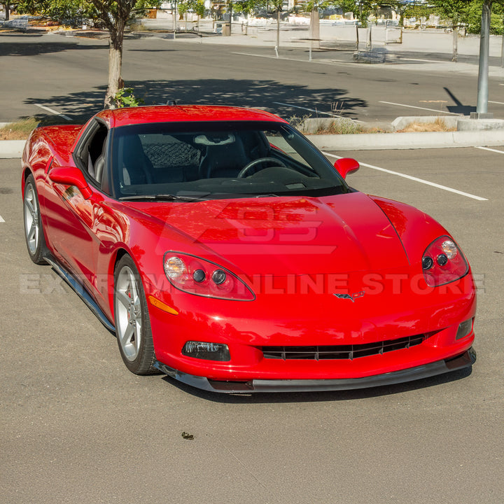 Corvette C6 Base Model ZR1 Conversion Front Splitter Lip