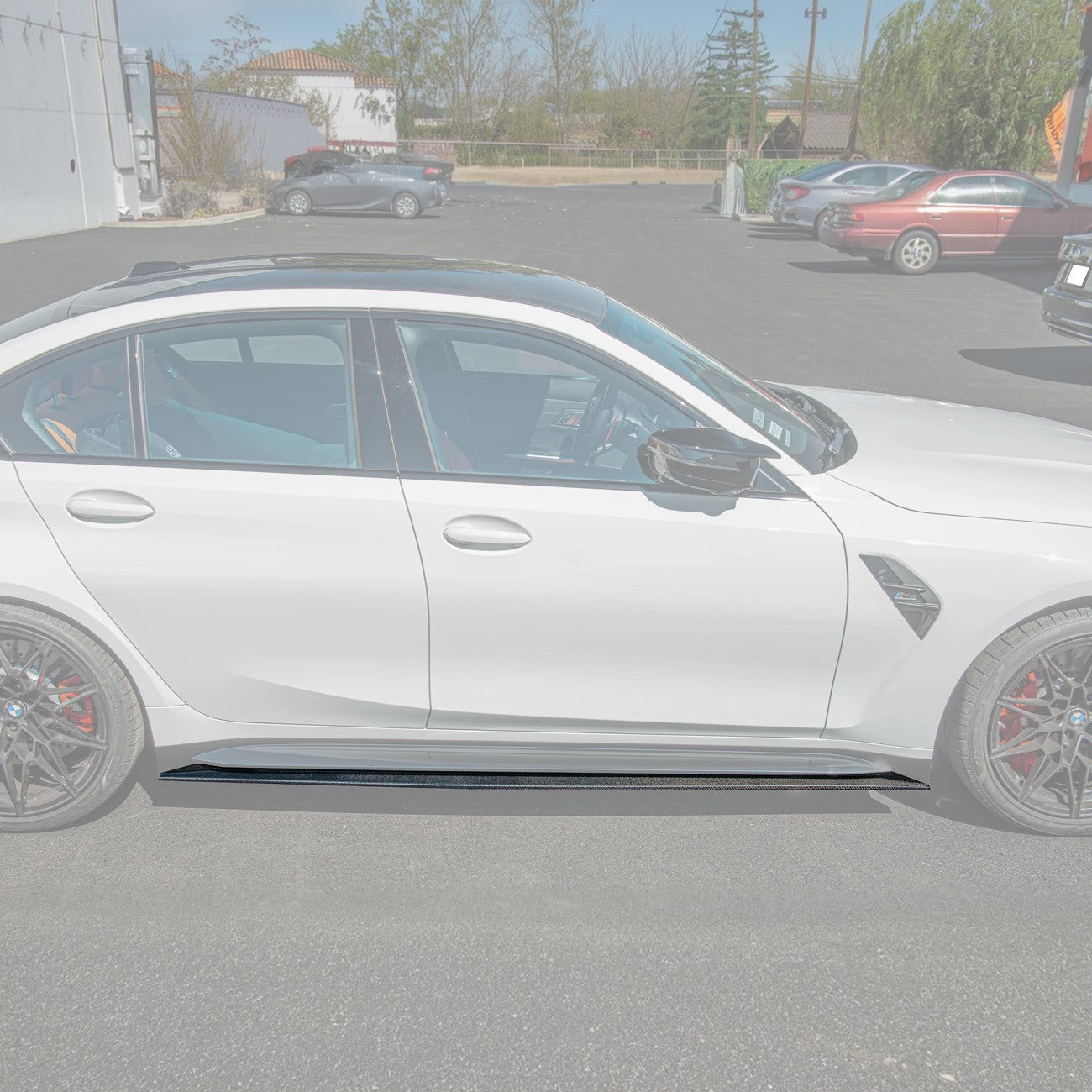 2021-Up BMW G80 M3 Carbon Fiber Side Skirts