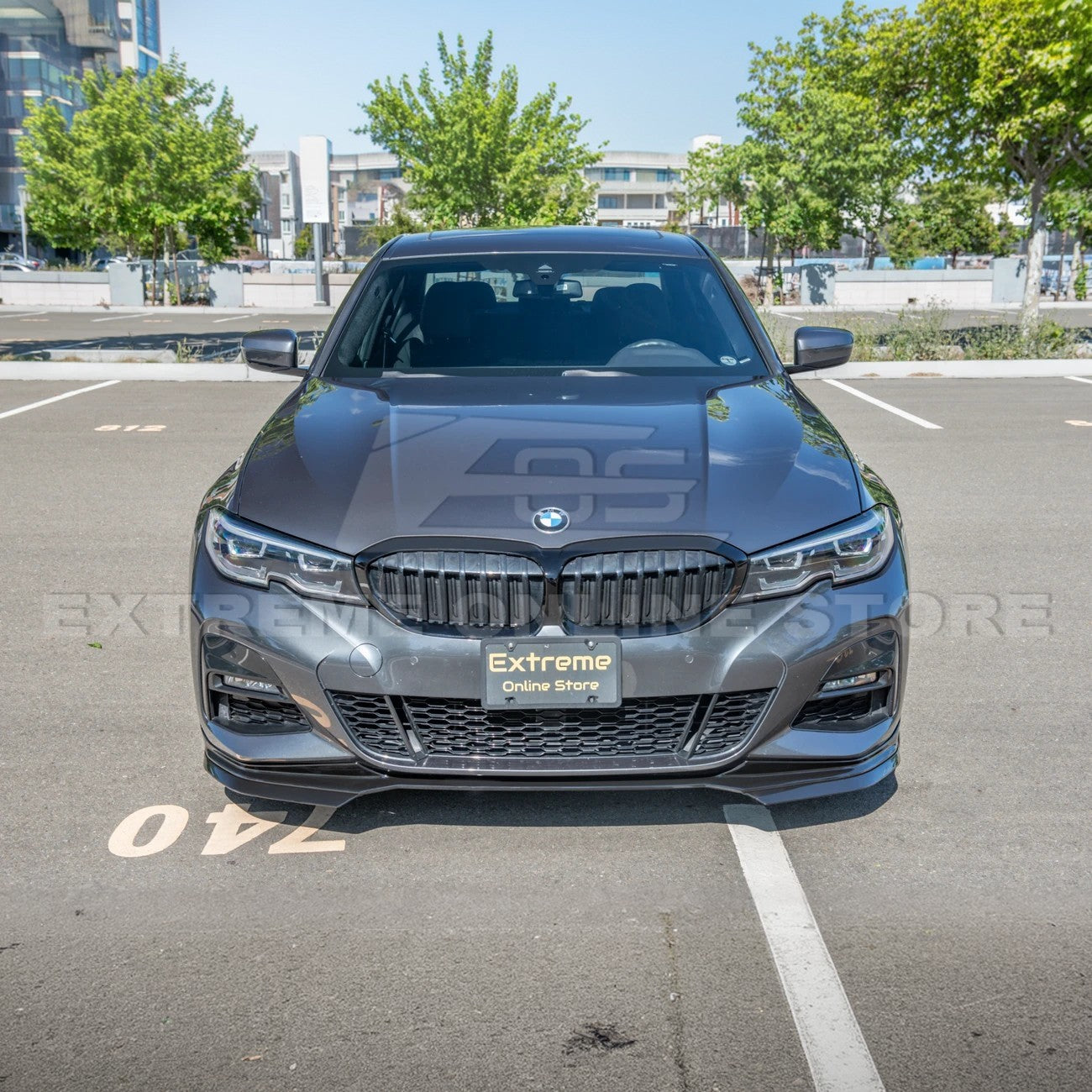 2019-Up BMW G20 3-Series M-Sport Front Bumper Lip Splitter