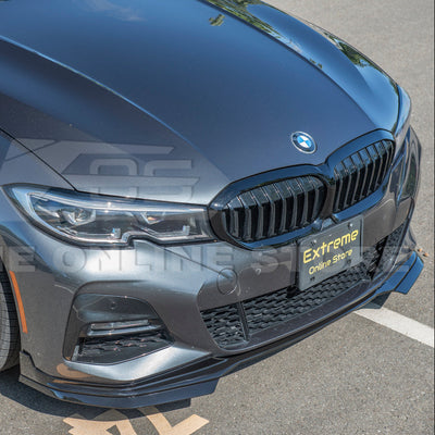 2019-Up BMW G20 3-Series M-Sport Front Bumper Lip Splitter