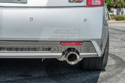 2009-2015 Cadillac CTS-V Sedan Stainless Steel Axle Back Dual Tips Exhaust