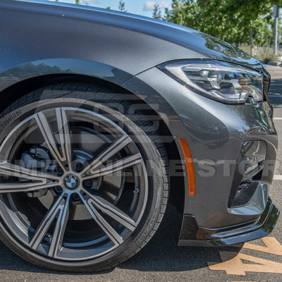 2019-Up BMW G20 3-Series M-Sport Front Bumper Lip Splitter