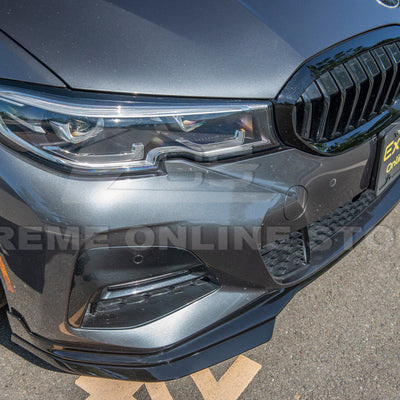 2019-Up BMW G20 3-Series M-Sport Front Bumper Lip Splitter