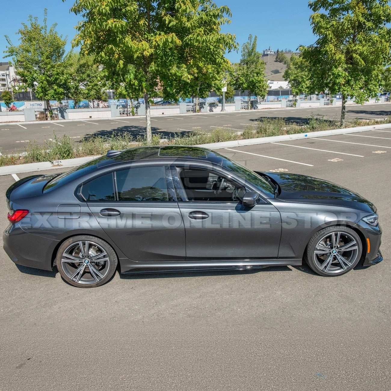 2019-Up BMW G20 3-Series M-Sport Side Skirts Rocker Panel Pair