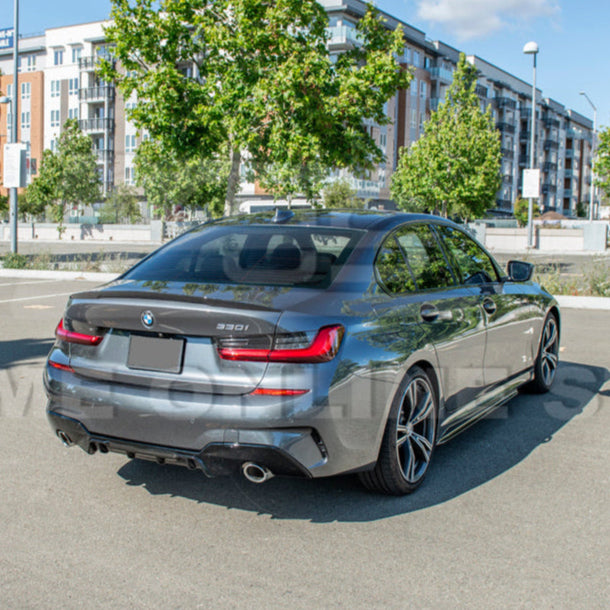 2019-Up BMW G20 3-Series M-Performance Rear Bumper Diffuser