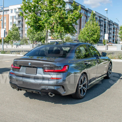 2019-Up BMW G20 3-Series M-Performance Rear Bumper Diffuser