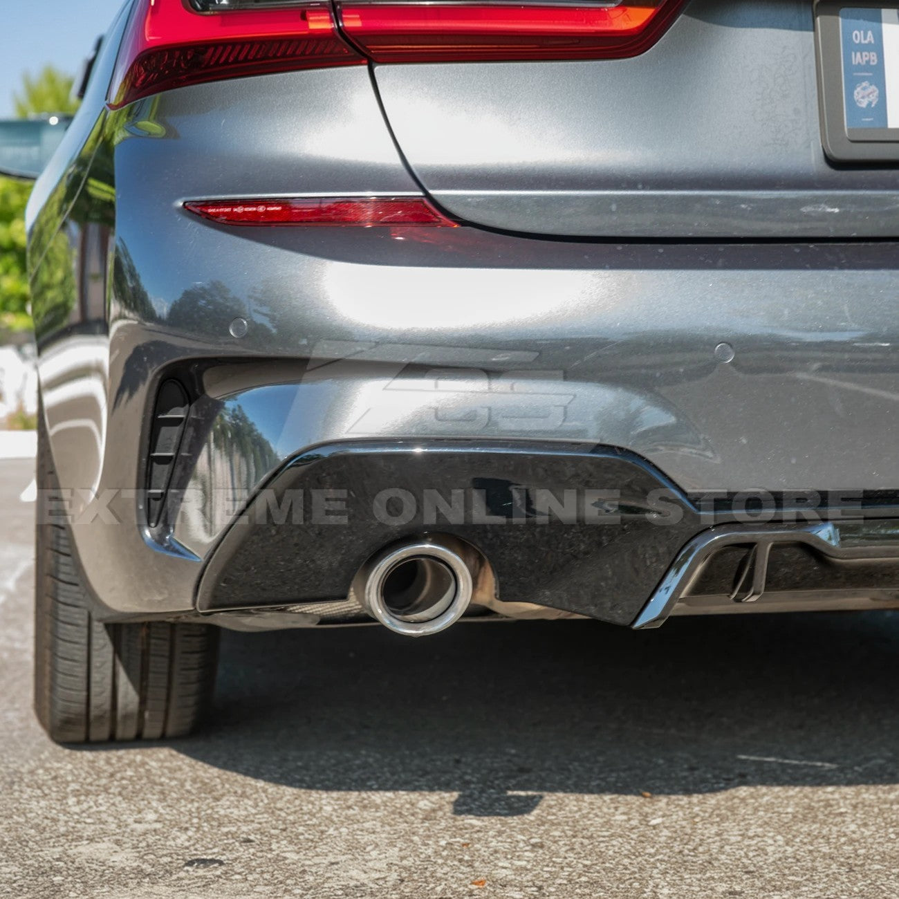 2019-Up BMW G20 3-Series M-Performance Rear Bumper Diffuser