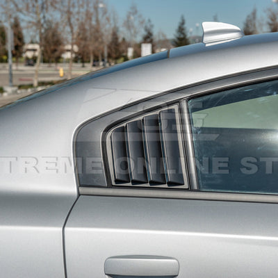 2015-Up Dodge Charger Rear Side Window Louver Sun Shade Cover