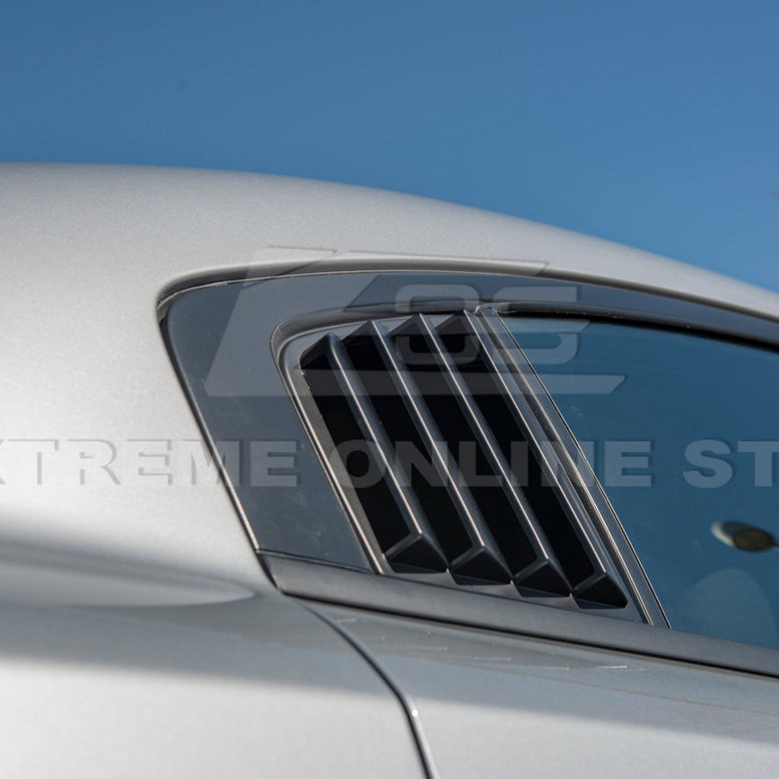 2015-Up Dodge Charger Rear Side Window Louver Sun Shade Cover