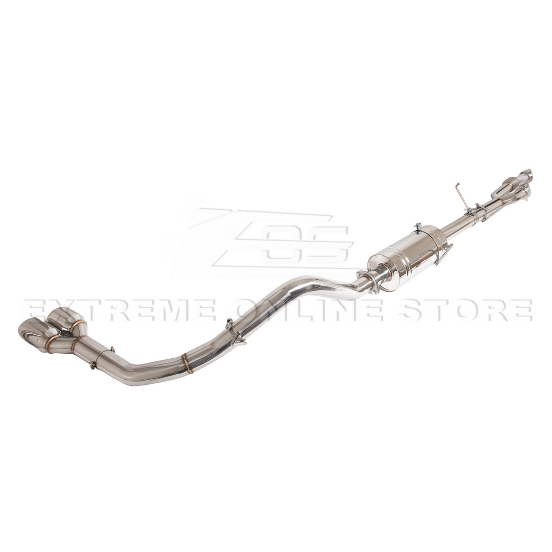 2016-21 Toyota Tundra Slant-Cut Dual Tips Cat-Back Exhaust System