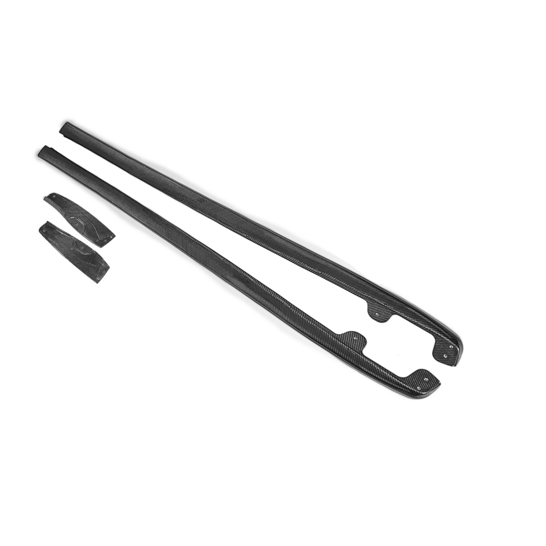 Upgrade Your Corvette C6 with Carbon Fiber Side Skirts | EOS