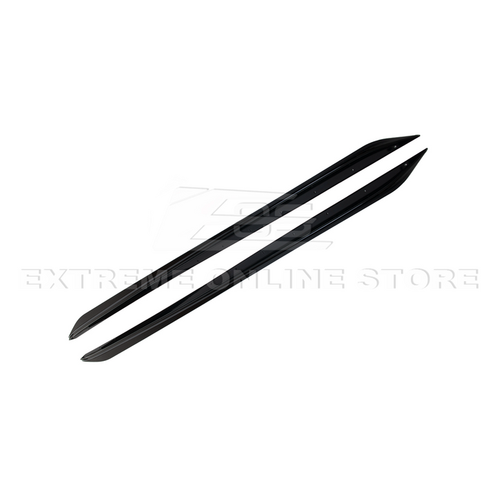 2019-Up BMW G20 M-Sport Front Lip Splitter &amp; Side Skirt Pair