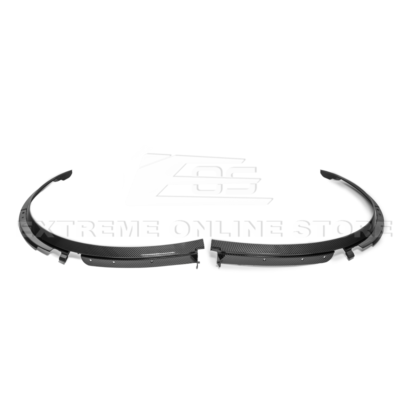 Corvette C7 Base Carbon Flash Front & Rear Quarter Extension Pair