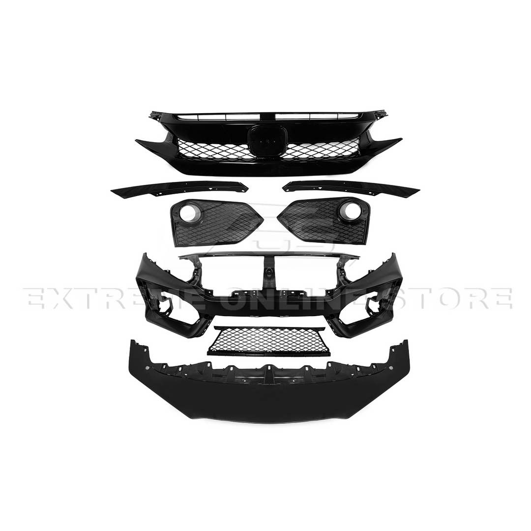 2016-21 Honda Civic JDM Type-R Conversion Front Bumper Kit