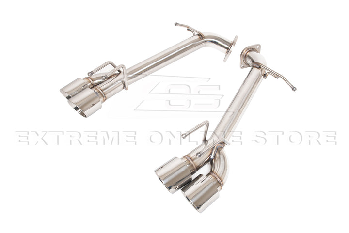 2018-24 Toyota Camry Muffler Delete Axle Back Quad Tips Exhaust