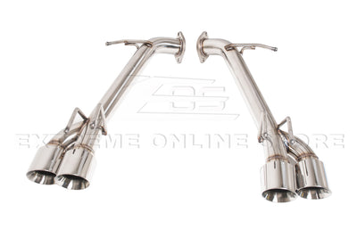 2018-Up Toyota Camry Muffler Delete Axle Back Quad Tips Exhaust