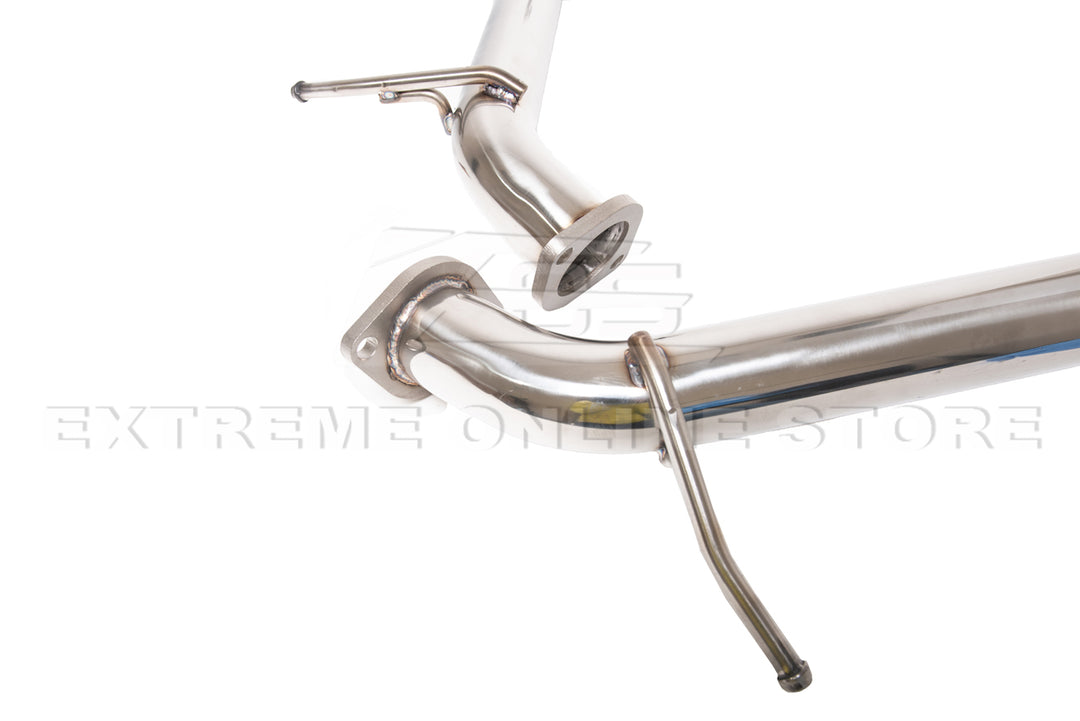 2018-24 Toyota Camry Muffler Delete Axle Back Quad Tips Exhaust