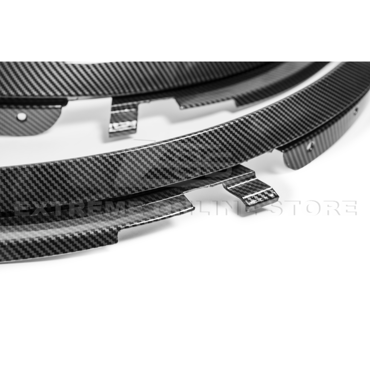 Corvette C7 Base Carbon Flash Front & Rear Quarter Extension Pair