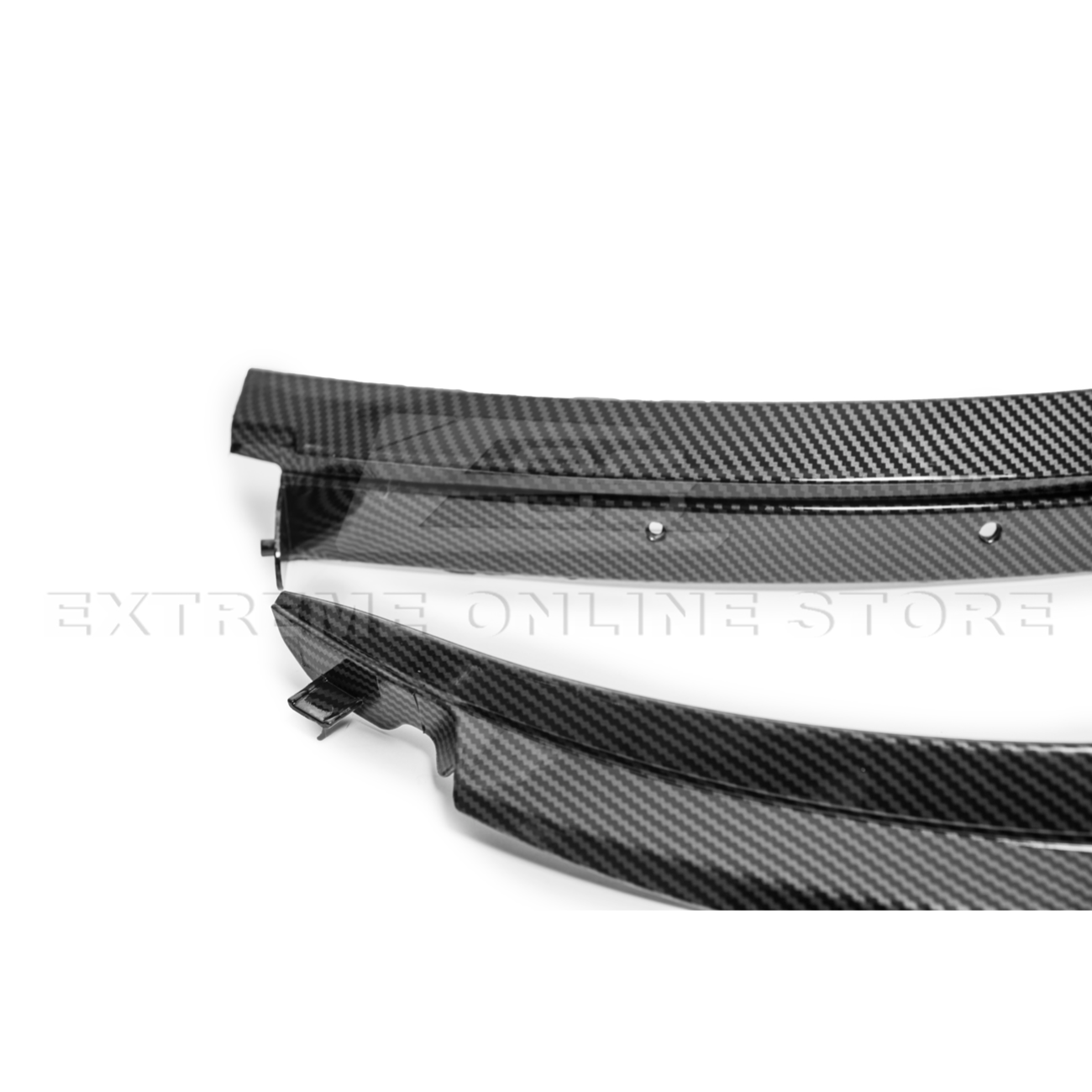 Corvette C7 Base Carbon Flash Front & Rear Quarter Extension Pair