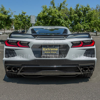 Corvette C8 License Plate Backing