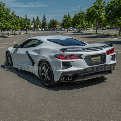 Corvette C8 License Plate Backing