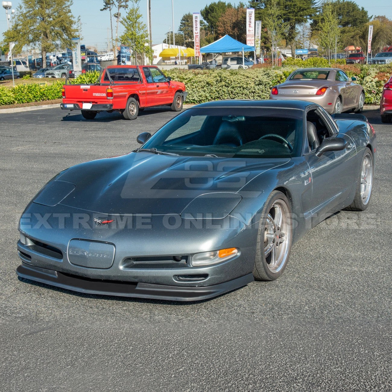 1997-04 Corvette C5 Front Vented Lip Splitter