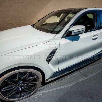 2021-Up BMW G80 M3 Carbon Fiber Side Fender Vent Trim Cover